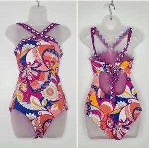Trina Turk reversible swimsuit new size 10